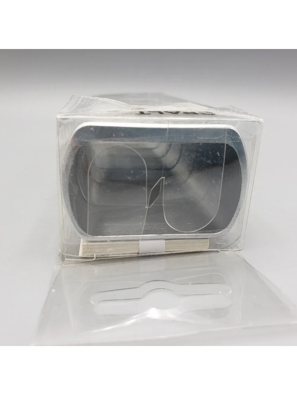 IKEA SPALT Silver Napkin Rings Name Card Holder NIP Model 200.596.07 Metal READ